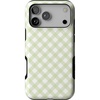 image:imageCasely iPhone 17 Pro Case  Mint Lattice  Sunday Best  Bold Protective Design  Compatible with MagSafe