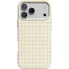 image:imageCasely iPhone 17 Pro Case  Pastel Picnic  Yellow Gingham  Compatible with MagSafe  Classic Ultra Thin Design