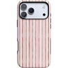 image:imageCasely iPhone 17 Pro Case  Pretty in Pastel  Blush Stripes  Bold Protective Design  MagSafe Compatible Design