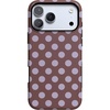 image:imageCasely iPhone 17 Pro Case  Spotted in SoHo  Burgundy Polka Dot  Bold Protective Design  Compatible with MagSafe