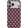 image:imageCasely iPhone 17 Pro Case  Spotted in SoHo  Burgundy Polka Dot  Compatible with MagSafe  Classic Ultra Slim Design
