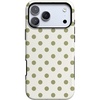 image:imageCasely iPhone 17 Pro Case  Spotted in SoHo  Green Polka Dot  Bold Protective Design  Compatible with MagSafe