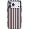 image:imageCasely iPhone 17 Pro Case  Sunday in Brooklyn  Chocolate Blue Stripes  Bold Protective Design  Compatible with MagSafe