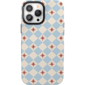 image:imageCasely iPhone 13 Pro Case  Chelsea Checker  Starlight Tiles  Bold Protective Design  Compatible with MagSafe