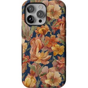 image:imageCasely iPhone 13 Pro Case  Fallen Gold  Antique Floral  Bold Protective Design  Compatible with MagSafe