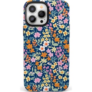image:imageCasely iPhone 13 Pro Case  Full Bloom  Navy Floral  Bold Protective Design  Compatible with MagSafe