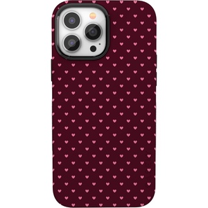 image:imageCasely iPhone 13 Pro Case  Heart Noir  Tiny Hearts  Bold Protective Design  MagSafe Compatible Design