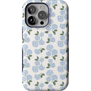image:imageCasely iPhone 13 Pro Case  Nantucket Cottage  Blue Hydrangea  Bold Protective Design  Compatible with MagSafe