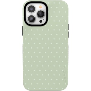 image:imageCasely iPhone 13 Pro Case  On the Dot  Green Polka Dot  Bold Protective Design  Compatible with MagSafe