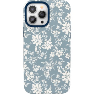 image:imageCasely iPhone 13 Pro Max Case  Afternoon Tea  Blue Floral  Bold Protective Design  Compatible with MagSafe