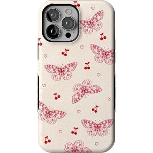 image:imageCasely iPhone 13 Pro Max Case  Heart Flutters  Butterfly  Bold Protective Design  Compatible with MagSafe