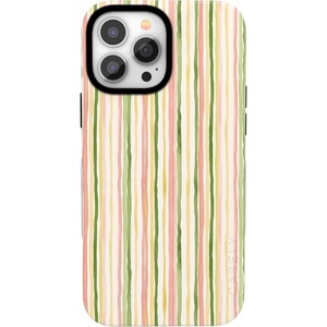 image:imageCasely iPhone 13 Pro Max Case  Sweet Stripes  Rainbow Pastel  Bold Protective Design  Compatible with MagSafe
