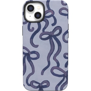 image:imageCasely iPhone 14 Case  Love Me Knot  Blue Bow  Bold Protective Design  MagSafe Compatible Design
