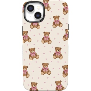 image:imageCasely iPhone 14 Plus Case  Cuddle Up  Teddy Bear  Bold Protective Design  MagSafe Compatible Design