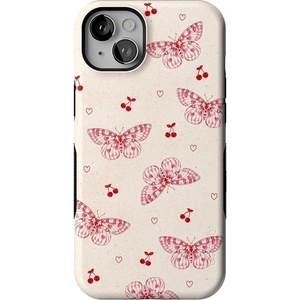 image:imageCasely iPhone 14 Plus Case  Heart Flutters  Butterfly  Bold Protective Design  Compatible with MagSafe