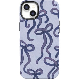image:imageCasely iPhone 14 Plus Case  Love Me Knot  Blue Bow  Bold Protective Design  MagSafe Compatible Design