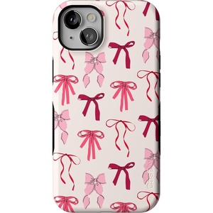 image:imageCasely iPhone 14 Plus Case  Lover Girlie  Pink Bows  Bold Protective Design  Compatible with MagSafe