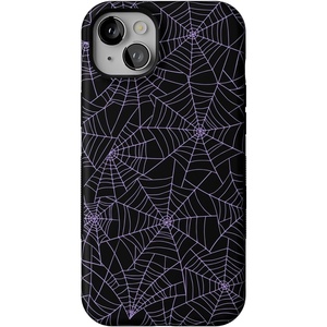 image:imageCasely iPhone 14 Plus Case  Midnight Web  Spider Web  Bold Protective Design  Compatible with MagSafe