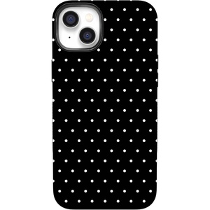image:imageCasely iPhone 14 Plus Case  On the Dot  Black Polka Dot  Bold Protective Design  Compatible with MagSafe