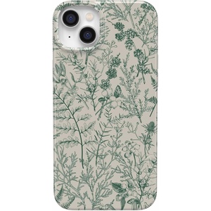 image:imageCasely iPhone 14 Plus Case  Sage Garden  Green Floral  Compatible with MagSafe  Classic Ultra Slim Design