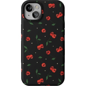image:imageCasely iPhone 14 Plus Case  Sweet Revenge  Cherry Skulls  Bold Protective Design  Compatible with MagSafe