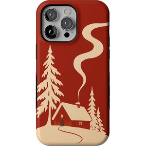 image:imageCasely iPhone 14 Pro Max Case  Snowed in  Cozy Winter  Bold Protective Design  MagSafe Compatible Design