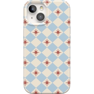 image:imageCasely iPhone 15 Plus Case  Chelsea Checker  Starlight Tiles  Compatible with MagSafe  Classic Ultra Slim Design