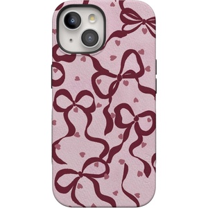 image:imageCasely iPhone 15 Plus Case  Coquette Crush  Bows  Bold Protective Design  MagSafe Compatible Design