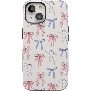 image:imageCasely iPhone 15 Plus Case  Coquette Girlie  Pastel Bows  Bold Protective Design  Compatible with MagSafe