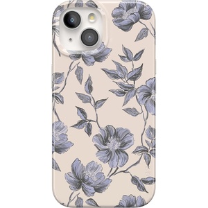 image:imageCasely iPhone 15 Plus Case  Ink amp Iris  Vintage Floral  Compatible with MagSafe  Classic Ultra Slim Design