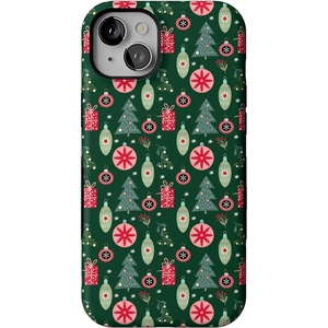 image:imageCasely iPhone 15 Plus Case  Tinsel Town  Christmas Ornament  Bold Protective Design  MagSafe Compatible Design