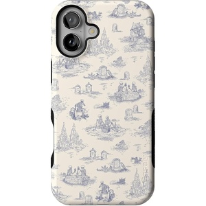 image:imageCasely iPhone 16 Case  Graveyard Gathering  Skeleton Picnic  Bold Protective Design  MagSafe Compatible Design