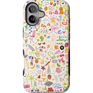 image:imageCasely iPhone 16 Case  Lost in Spots  Cheetah Print  Bold Protective Design  Compatible with MagSafeAll the Fun Things  Fun on Weekdays