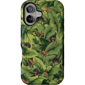 image:imageCasely iPhone 16 Case  Lost in Spots  Cheetah Print  Bold Protective Design  Compatible with MagSafeFrida Kahlo  Sneaky Monkeys  Jungle Floral