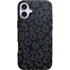 image:imageCasely iPhone 16 Case  Lost in Spots  Cheetah Print  Bold Protective Design  Compatible with MagSafeInto the Wild  Black Leopard