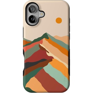 image:imageCasely iPhone 16 Case  Lost in Spots  Cheetah Print  Bold Protective Design  Compatible with MagSafeMagic Mountain  Colorblock