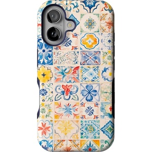 image:imageCasely iPhone 16 Case  Lost in Spots  Cheetah Print  Bold Protective Design  Compatible with MagSafeTuscan Tiles  Dolce Vita