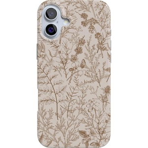 image:imageCasely iPhone 16 Case  Love Song  Lavender Heart  Compatible with MagSafe  Classic Ultra Slim DesignBeige Garden  Neutral Floral