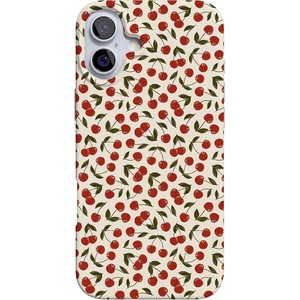 image:imageCasely iPhone 16 Case  Love Song  Lavender Heart  Compatible with MagSafe  Classic Ultra Slim DesignCherry on Top  Red Cherries