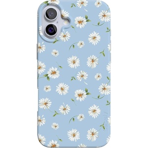 image:imageCasely iPhone 16 Case  Love Song  Lavender Heart  Compatible with MagSafe  Classic Ultra Slim DesignDaisy Daydream  Baby Blue Floral