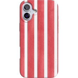 image:imageCasely iPhone 16 Case  Love Song  Lavender Heart  Compatible with MagSafe  Classic Ultra Slim DesignEast Coast Summer  Red Stripes