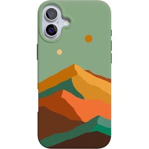image:imageCasely iPhone 16 Case  Love Song  Lavender Heart  Compatible with MagSafe  Classic Ultra Slim DesignEndless Peaks  Colorblock Mountain