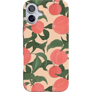 image:imageCasely iPhone 16 Case  Love Song  Lavender Heart  Compatible with MagSafe  Classic Ultra Slim DesignFeeling Peachy  Blush Vines