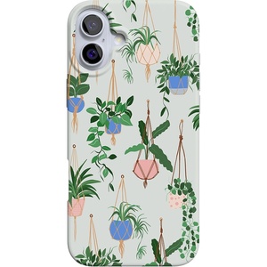 image:imageCasely iPhone 16 Case  Love Song  Lavender Heart  Compatible with MagSafe  Classic Ultra Slim DesignHanging Around  Potted Plants Floral