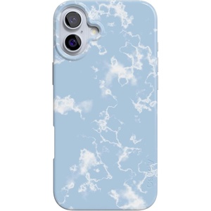 image:imageCasely iPhone 16 Case  Love Song  Lavender Heart  Compatible with MagSafe  Classic Ultra Slim DesignLight Blue Skies  Marble Clouds