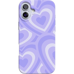image:imageCasely iPhone 16 Case  Love Song  Lavender Heart  Compatible with MagSafe  Classic Ultra Slim DesignLove Song  Lavender Heart