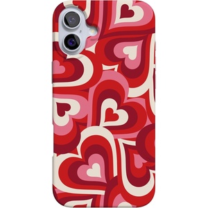 image:imageCasely iPhone 16 Case  Love Song  Lavender Heart  Compatible with MagSafe  Classic Ultra Slim DesignLove Song Remix  Ombre Hearts