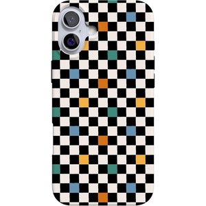 image:imageCasely iPhone 16 Case  Love Song  Lavender Heart  Compatible with MagSafe  Classic Ultra Slim DesignOld Skool  Retro Checkerboard