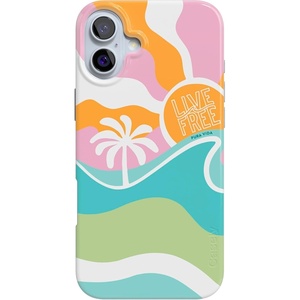 image:imageCasely iPhone 16 Case  Love Song  Lavender Heart  Compatible with MagSafe  Classic Ultra Slim DesignPura Vida  Tropical Dreams