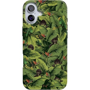 image:imageCasely iPhone 16 Case  Love Song  Lavender Heart  Compatible with MagSafe  Classic Ultra Slim DesignSneaky Monkeys  Frida Kahlo Jungle Floral